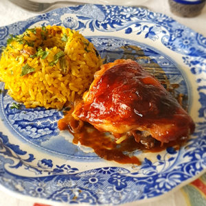 Receta Osojimix Pollo marinado en salsa picante