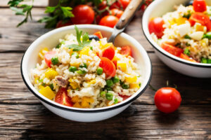 RECETA ENSALADA FRIA DE ARROZ