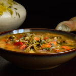 RECETA SOPA DE VERDOLAGAS