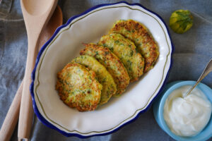 RECETA TORTAS DE POLLO EN SALSA VERDE